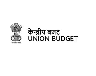 Picture of Union budget of India