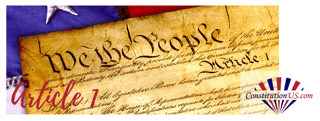Picture of Article One of the United States Constitution