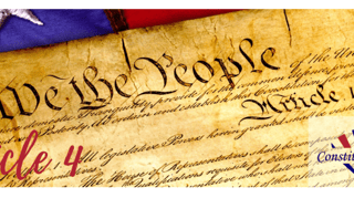 Picture of Article Four of the United States Constitution
