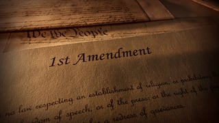 Picture of First Amendment to the United States Constitution