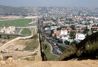 Picture of Mexico–United States border