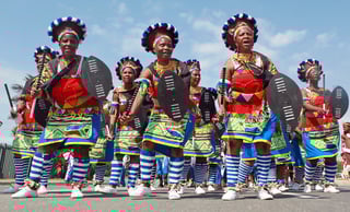 Picture of Zulu people