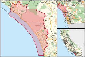 Picture of California's 49th congressional district