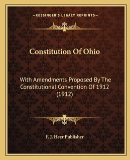 Picture of Constitution of Ohio