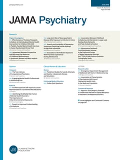 Picture of JAMA Psychiatry