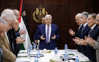 Picture of Executive Committee of the Palestine Liberation Organization