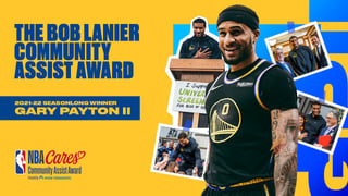 Picture of NBA Community Assist Award