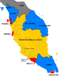 Picture of British Malaya