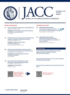 Picture of Journal of the American College of Cardiology