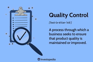 Picture of Quality control