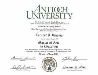 Picture of Master of Arts