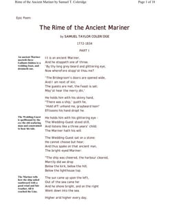 Picture of The Rime of the Ancient Mariner