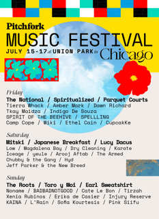 Picture of Pitchfork Music Festival