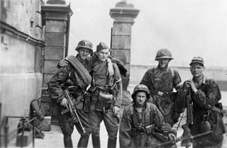 Picture of Polish resistance movement in World War II