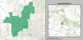 Picture of Arizona's 8th congressional district