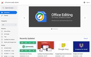 Picture of Chrome Web Store