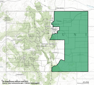 Picture of Colorado's 4th congressional district