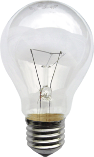 Picture of Incandescent light bulb