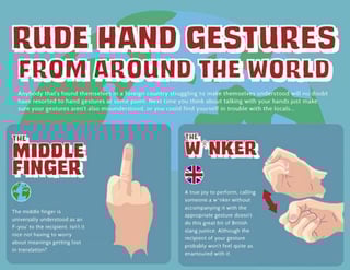 Picture of Obscene gesture