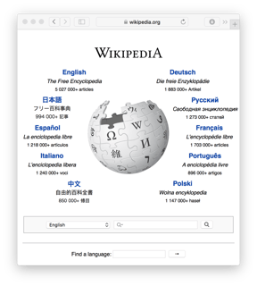 Picture of Wikipedia