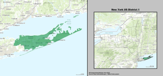 Picture of New York's 1st congressional district