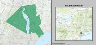 Picture of New York's 17th congressional district