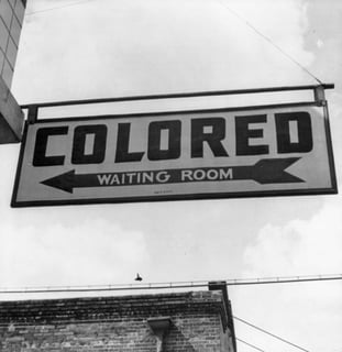 Picture of Jim Crow laws