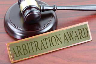 Picture of Arbitration award