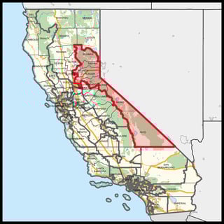 Picture of California's 3rd congressional district