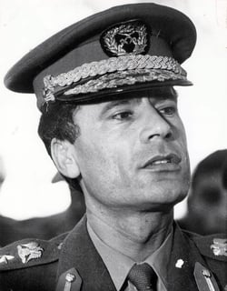 Picture of Muammar Gaddafi