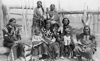 Picture of Lakota people