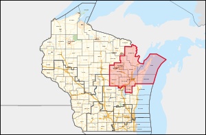 Picture of Wisconsin's 8th congressional district