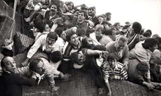 Picture of Heysel Stadium disaster