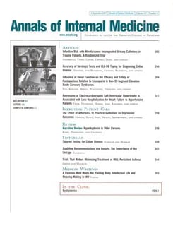 Picture of Annals of Internal Medicine