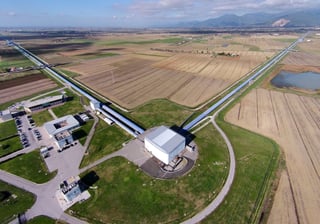 Picture of Virgo interferometer