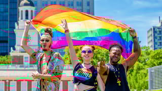 Picture of LGBT Pride March