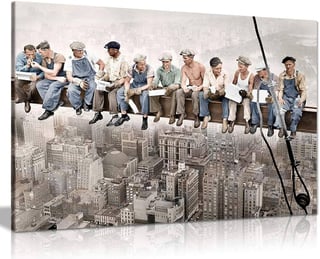 Picture of Lunch atop a Skyscraper