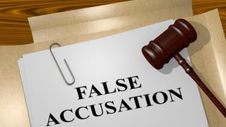 Picture of False accusation