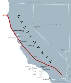 Picture of San Andreas Fault