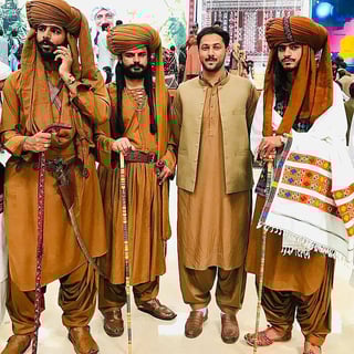 Picture of Baloch people