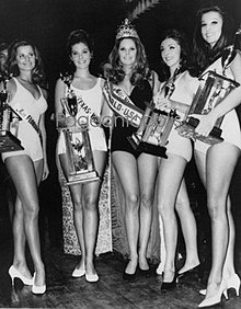 Picture of United States representatives at Miss World