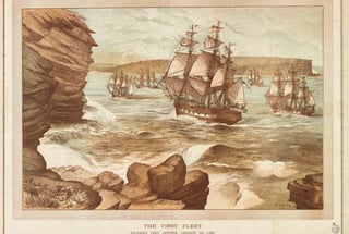 Picture of First Fleet