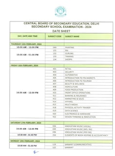Picture of CBSE Exam, class 12