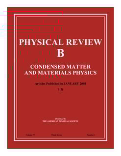 Picture of Physical Review B