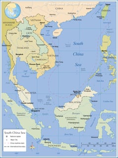 Picture of South China Sea