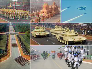 Picture of Delhi Republic Day parade