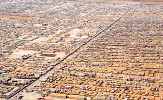 Picture of Zaatari refugee camp