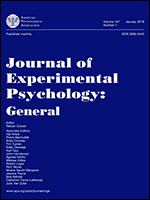 Picture of Journal of Experimental Psychology: General