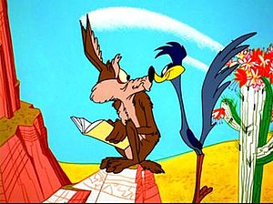 Picture of Wile E. Coyote and the Road Runner
