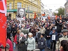 Picture of Opposition to Vladimir Putin in Russia